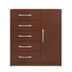 thumbnail image 4 of Cómoda Yardas Beatriz Caoba 5 Cajones 1 Puerta, 4 of 4
