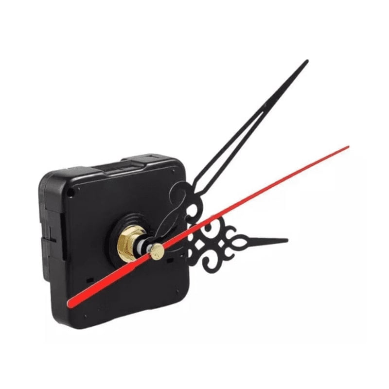 Genérico - Mecanismo Reloj Modulo Mural 12mm Tribal Silencioso Agujas