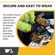 thumbnail image 4 of Guantes Deportivos Wells Lamont FX3 D30 para Impacto, Talla Mediana, 4 of 6