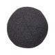 thumbnail image 2 of Almohada TOV Furniture Boba negra de bouclé, 23 cm, textura suave, 2 of 4
