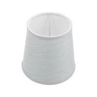 Importclick - Pantalla Vestido Lámpara Repuesto Redonda 25X16.5X20 Cm E27 Blanco