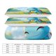 thumbnail image 2 of Squirtle Bed Duvet Cover Funny Anime Cartoon Bedding Sets Lightweight 3 Piece Comforter Sets, 2 of 5