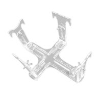 Magideal - Soporte Para Avión Modelo Acrílico Soporte De Pintura Modelo De Avión Soporte Fijo De Exhibición Aeronave Hecho De Material Acrílico Adecuado Para Afi 255 Cm X 185 Cm