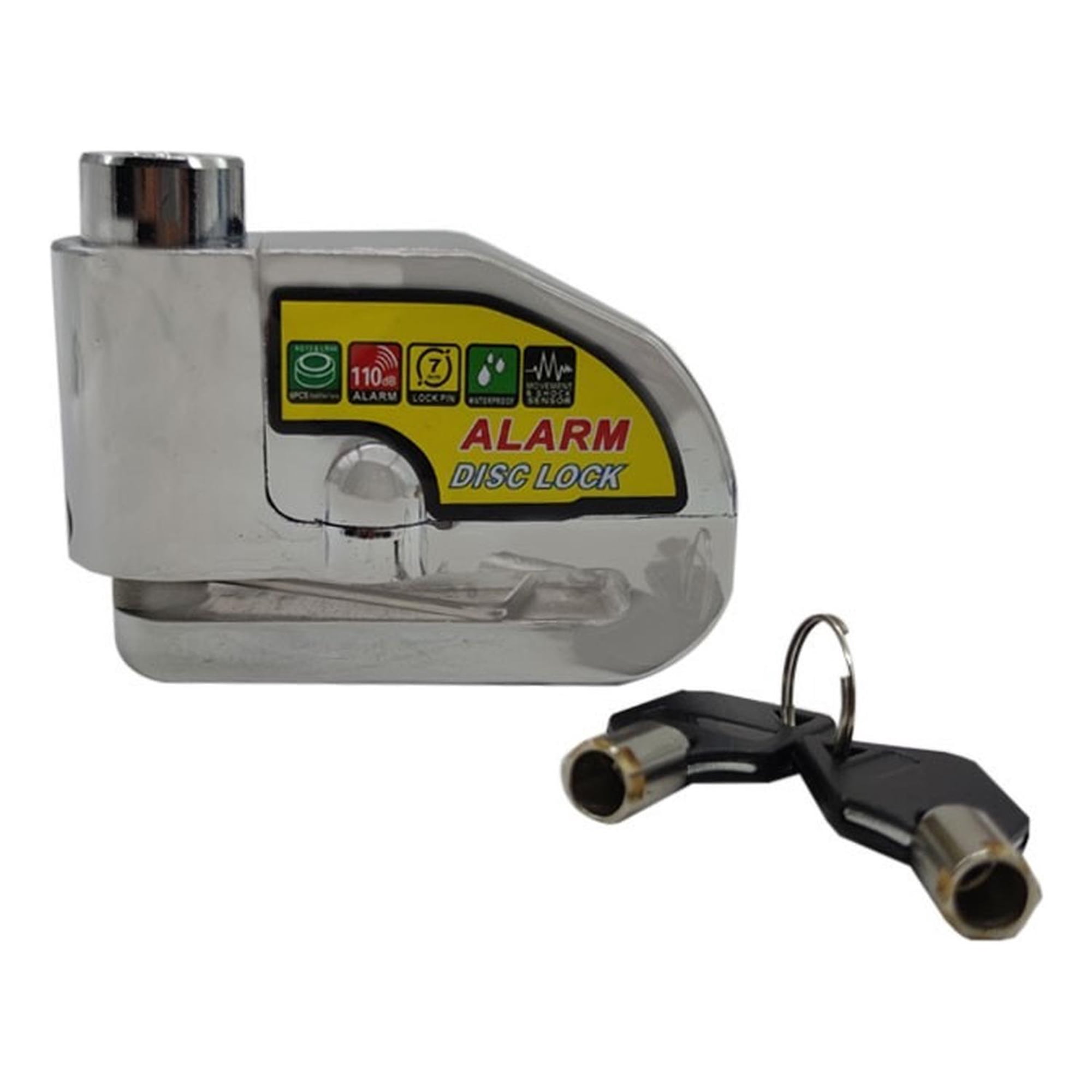 Genérico - Candado De Disco Con Alarma / Motos / Bicicletas / Scooter
