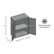 thumbnail image 3 of Armario Mediano con puertas Multiuso Rimax blanco, 3 of 6