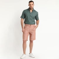 Truval - Bermuda Fantasía Ladrillo Rojo 2Xl