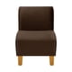 thumbnail image 2 of Poltrona Soft 1C Felpa 04 Chocolate, 2 of 4