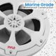 thumbnail image 4 of Altavoces marinos Pyle de 6,5 pulgadas y 240 W, resistentes al agua con cables IP-X5, 4 of 8