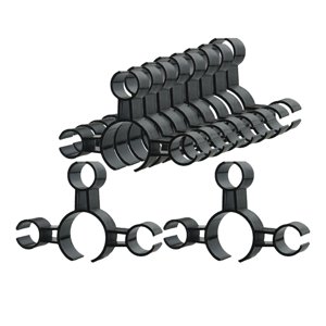 Bothyi - Clip Para Botella De Champán, 10 Piezas, Para Vela, Botella De Champán, Soporte Para Bengalas, Capacidad Para 3