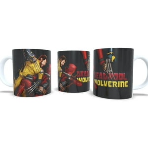 Arumistorechile - Tazon Taza Colección Deadpool Wolverine Pelicula 2024 Modelo 33