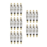 Magideal - Núcleo De Válvula Presta De 20 Piezas, Núcleo De Válvula De Bicicleta, Duradero, Universal, Resistente, Sin Cámara, Núcleo De Latón Para Bicicleta De