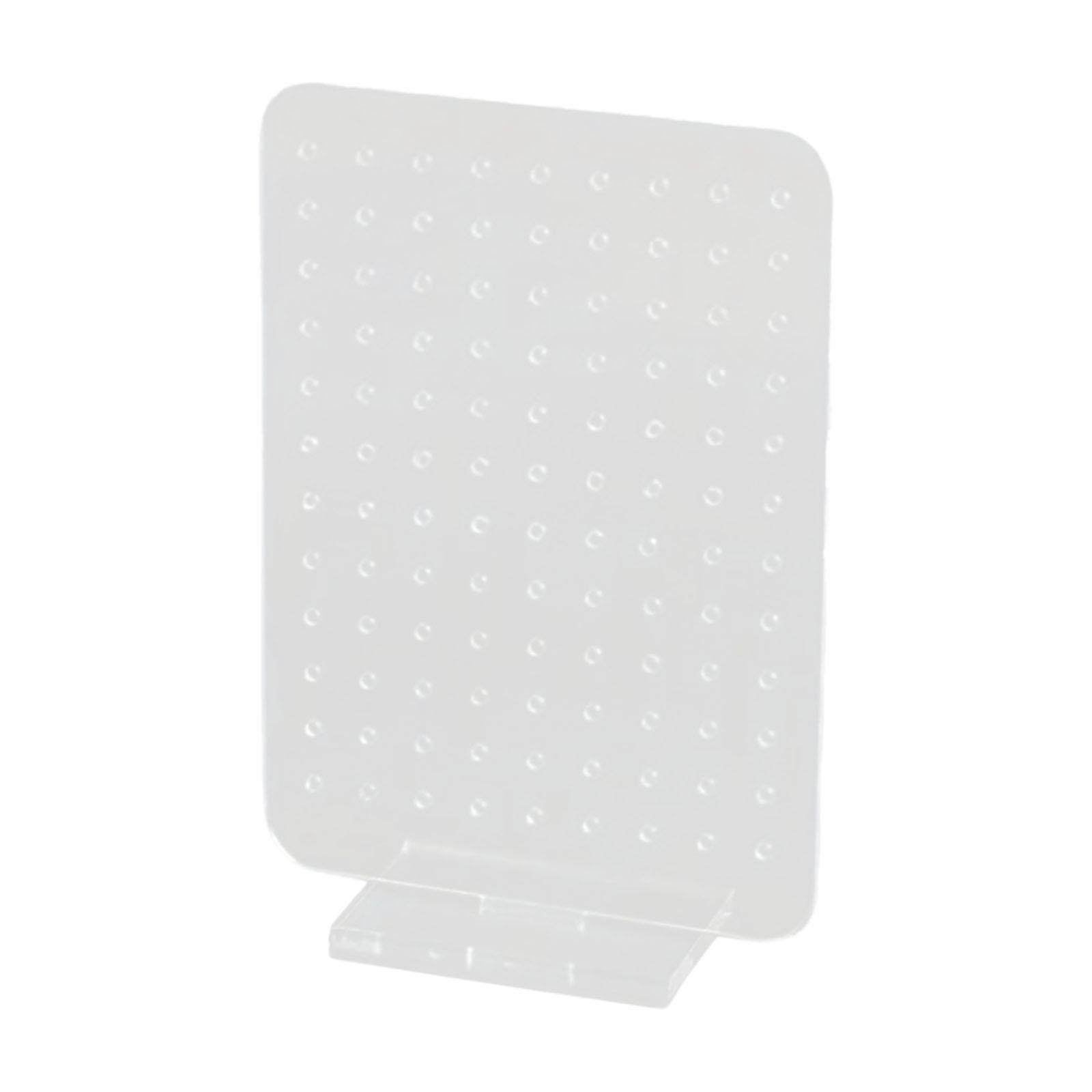 Ioensy - Soporte Para Pendientes Transparente Para Mujer Y Niña, Colgante De Regalo, Almacenamiento Acrílico Para El Hogar