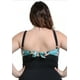 thumbnail image 2 of Polera De Tankini Reductor Estampado Verde M, 2 of 3