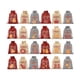 thumbnail image 1 of 24 Piezas Bolsas De Regalo De Navidad Lindas Bolsas De Lino Para Golosinas Para Compras Estilo De Boda De Navidad C, 1 of 3