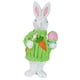 thumbnail image 5 of Figura decorativa de de Pascua de resina, estatua de conejo de Pascua de primavera, decoración de centro de mesa para el hogar, adorno Verde, 5 of 5