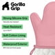 thumbnail image 2 of Guantes de horno GORILLA GRIP 32x21 cm 550 °F (289 °C) Rosa, 2 of 9