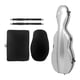 thumbnail image 2 of Estuche para violín 4/4 correas ajustables, bolsa de partituras extraíble y ligera, mochila, bolsa de transporte para actuación de ensayo en escenario argén, 2 of 5