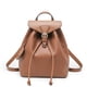 thumbnail image 1 of Smile Face String Lady's Backpack Color Matching Multifuction Soft Women Handbag Water Proof Licthi Grain PU Leather Causal Bags, 1 of 3