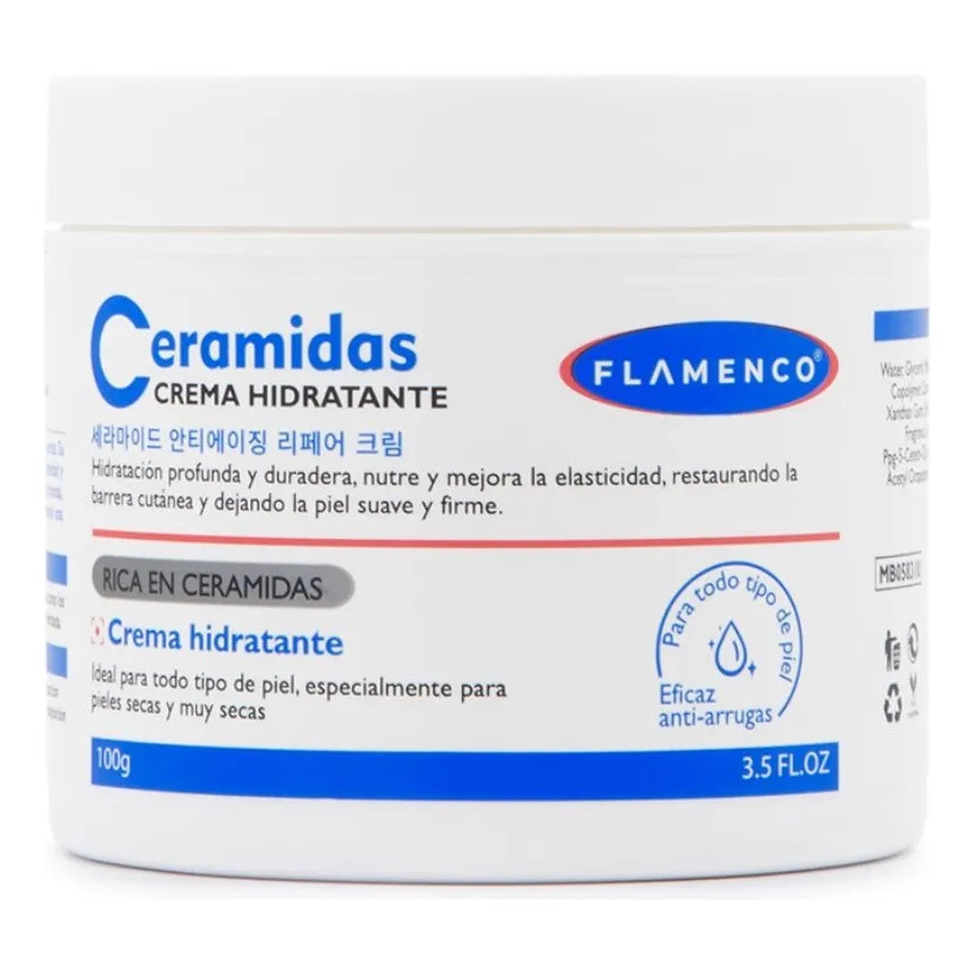 Genérico - Set 2 Cremas Corporal De Ceramidas Hidratante Intesiva Lau