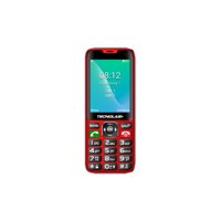 Tecnolab - Celular Senior 4G Dual Sim Color Rojo - Ps