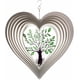 thumbnail image 1 of Wind Spinner ISEO Heart, 30 cm, metal, decoración de jardín, 1 of 6