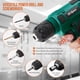 thumbnail image 2 of Taladro Hi-Spec 8V USB Kit de Herramientas Verde, 2 of 7