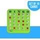 thumbnail image 3 of Cartones de bingo Regal Bingo Bulk con ventanas corredizas, paquete de 10 unidades, color verde, 3 of 6