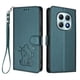 thumbnail image 1 of Funda de Gato tipo Libro para Xiaomi Redmi Note 15 4G/5G, Verde Oscuro, 1 of 6