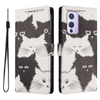 Foxdock Funda Tipo Cartera Para Oneplus 9 Con Soporte Y Correa – Diseño De Patrones Lindos