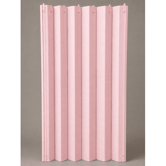 Cortina de Madera Hangaroa Ventana 120x120 cm Rosa Pastel