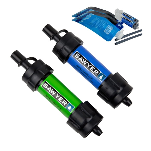 Sistema de filtración de agua Sawyer Products SP2101 MINI, paquete de 2