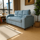 thumbnail image 1 of Sofa Cama Baul 2 Pz Deco Lino Turquesa, 1 of 6