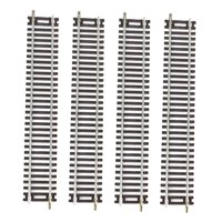 Bothyi - 4 Piezas De Vías De Ferrocarril A Escala Ho Para Bricolaje, Escenas De Cumpleaños 1:87