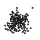 thumbnail image 4 of 100 piezas de tapones de caucho de silicona para pulseras de cadenas negras, 4 of 5