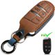 thumbnail image 2 of Funda de Cuero para Llavero Inteligente ZiHafate con Anilla, 2 of 6