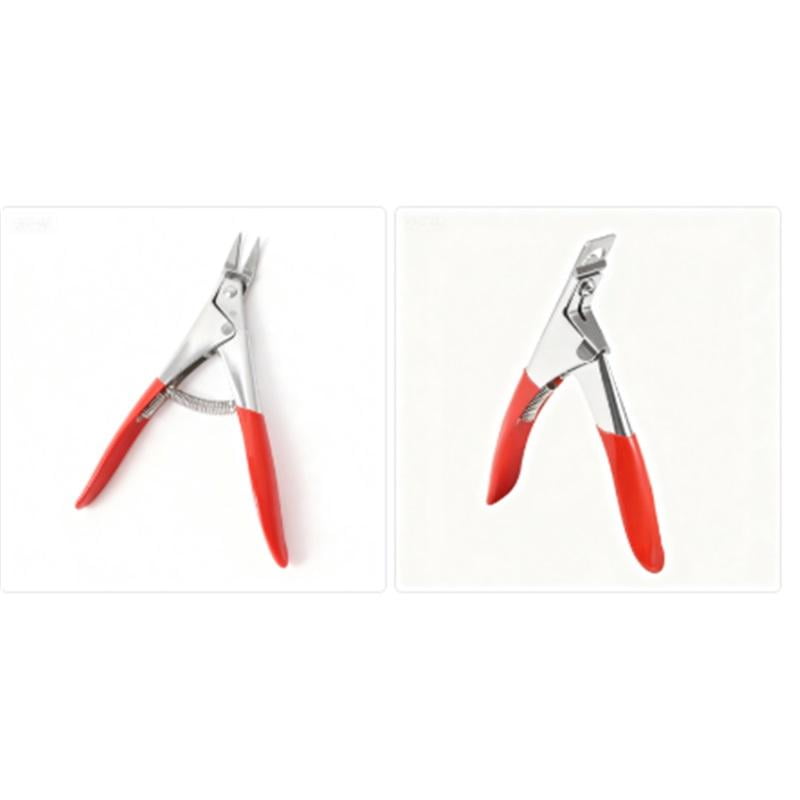 Xusx111 - Clippers Uñas Acrílico Cortador De Uñas Gel Uv Acrílico Falsas Uñas Puntas Borde U Clipper Cortador Herramientas De Manicura Recortadores Herramientas De Arte De Uñas Clippers Uñas Acrílico