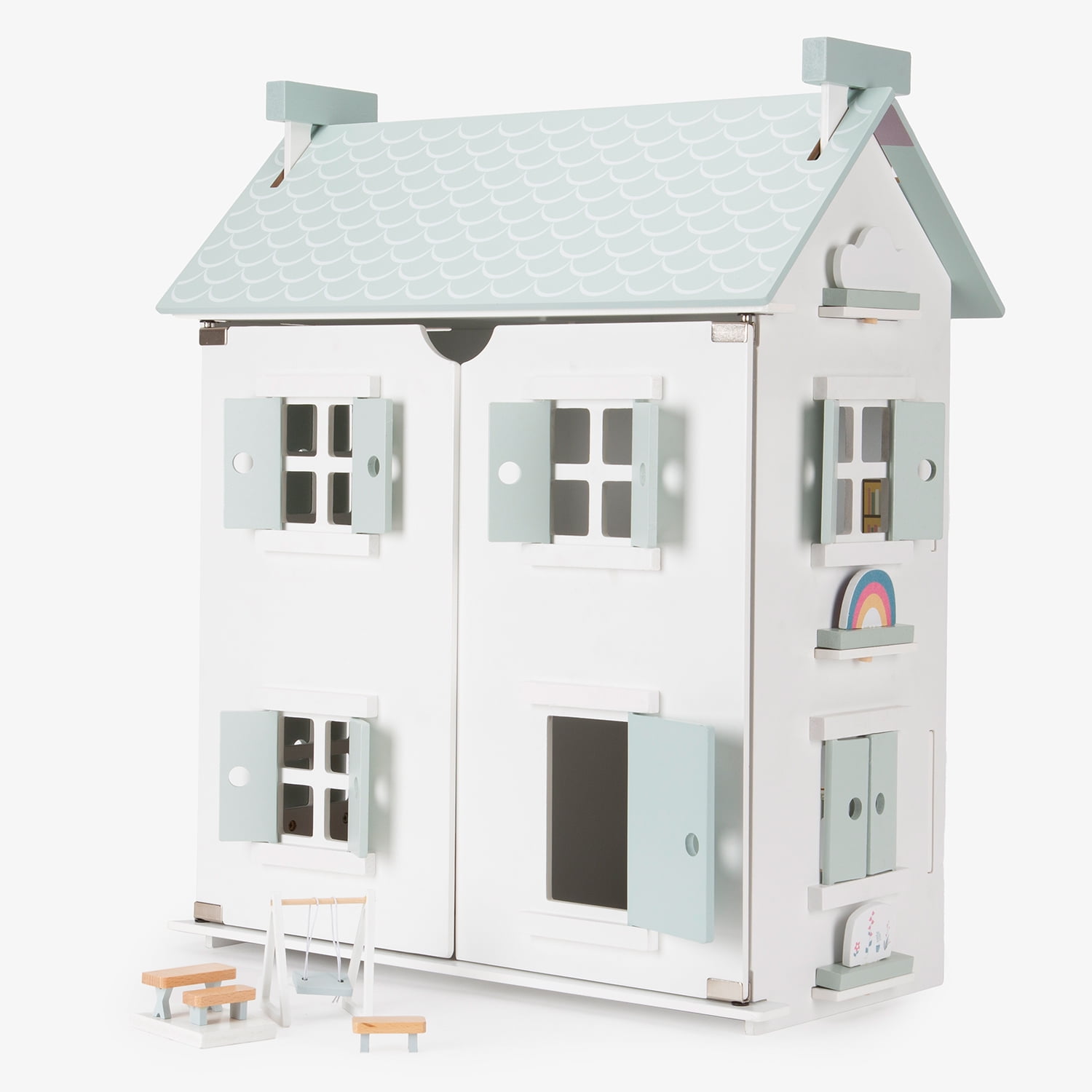 Form Design - Casita De Muñecas Infantil De Madera Lucía Multicolor