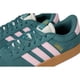 thumbnail image 2 of Zapatillas Adidas VL Court 3.0 para mujer, verde azulado/transparente, rosa/dorado 9, 2 of 9