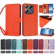 thumbnail image 4 of Funda Cartera Trébol para Motorola Edge 70 Ultra 5G con Ranuras Tarjetas y Carga Inalámbrica Naranja, 4 of 6