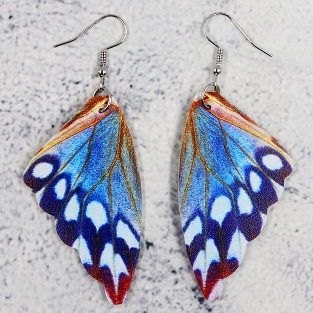 Bohemian Butterfly Wings Dangle Earrings - Colorful Ear Jewelry for Women - Perfect Gift