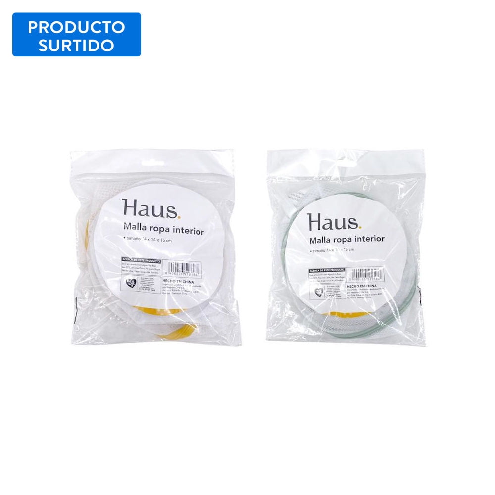 Malla Lavado Ropa Interior, Color Surtido 1 Un Haus