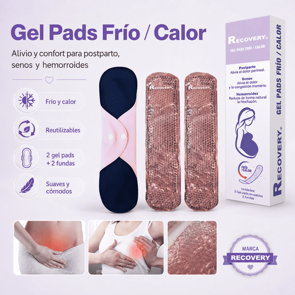 Compresa Postparto Alivia Dolor Perineal Frio/calor 2 Unidades Recovery