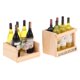 thumbnail image 1 of Botellas De Jugo De Vino En Miniatura, Estante De Madera Para Taza, Modelo De Bebida Para Casa De Mu?ecas 1:12, 2 Juegos, 1 of 5