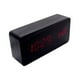 thumbnail image 3 of Reloj Digital Madera Negro Alarma Despertador Temperatura Fecha, 3 of 4