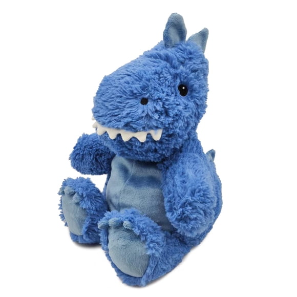Plush Animal Warmies Trex, apta para microondas, con aroma a lavanda
