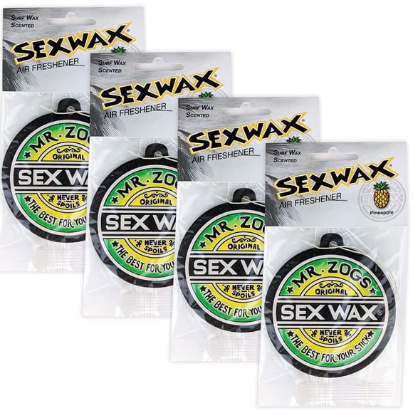 Ambientador Sex Wax aroma piña paquete de 4