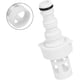 thumbnail image 5 of Adaptador de tapón de drenaje para manguera de jardín, conexión a dispositivo de drenaje, fácil instalación, conector de manguera para modelo número de pieza 10201, 5 of 7