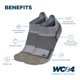 thumbnail image 5 of Calcetines OrthoSleeve WC4 de Compresión Diabética - Pack de 3, 5 of 9