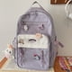 thumbnail image 3 of Kawaii Cute Cartoon Backpack, Aesthetic Preppy Back To School Daypack, Casual Travel Knapsack & Laptop Bookbag For Students Girls, 3 of 5
