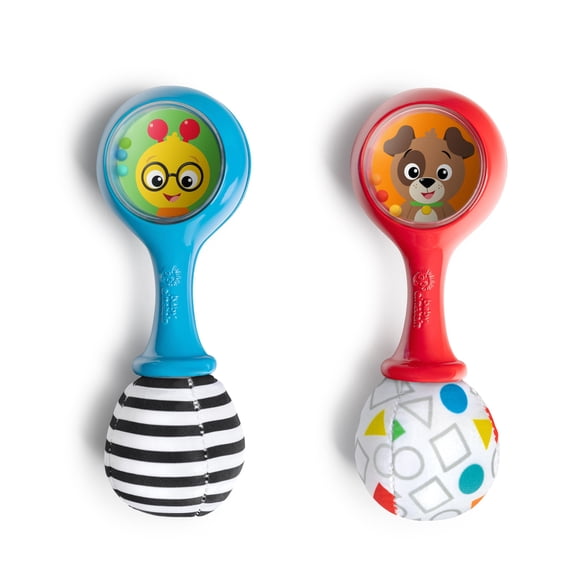 Maracas Baby Einstein 6 cm 2 piezas 3 meses +
